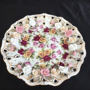 Beautiful Unique Porcelain plate from Austria